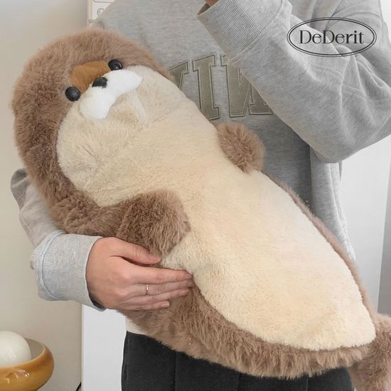[데데리트]귀여운 빵빵 물범 애착 봉제 인형 쿠션