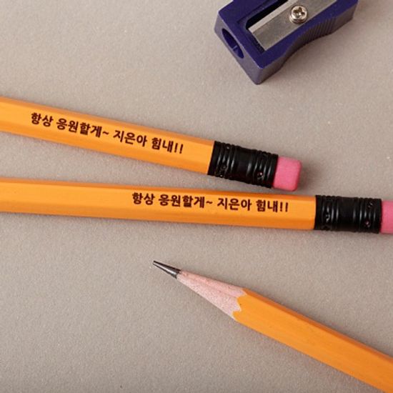 [주문제작]네임연필2B 12자루스테들러