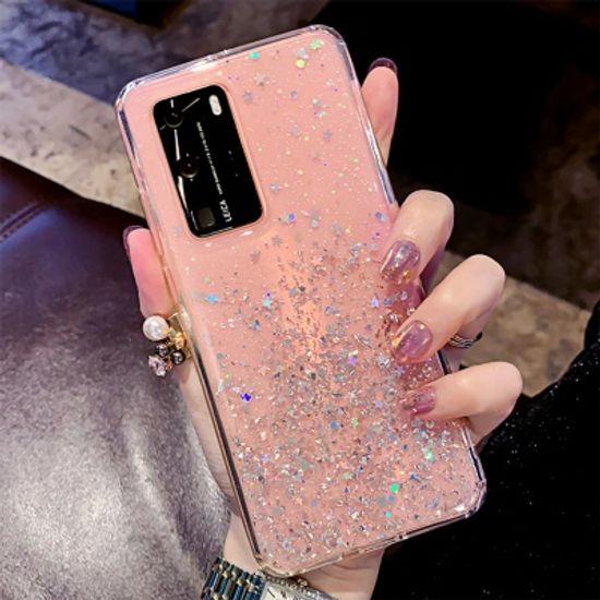 갤럭시s21/울트라/플러스 반짝이 펄 투명 젤리 케이스