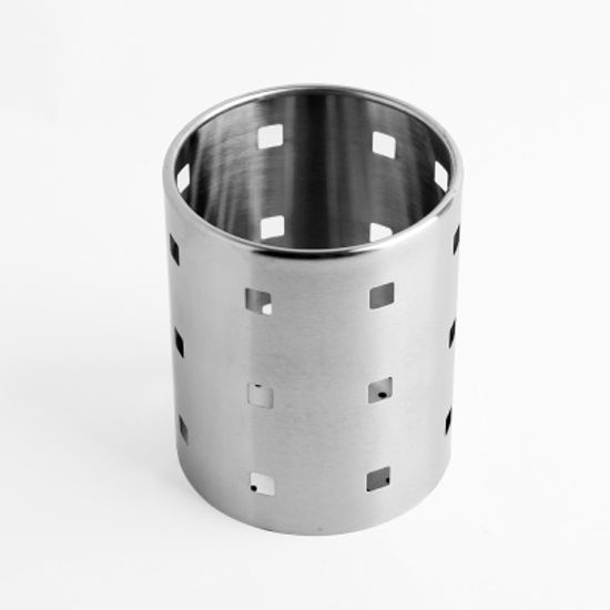 쿠킹스 스텐 수저통(12.5cm) / 스텐 수저꽂이