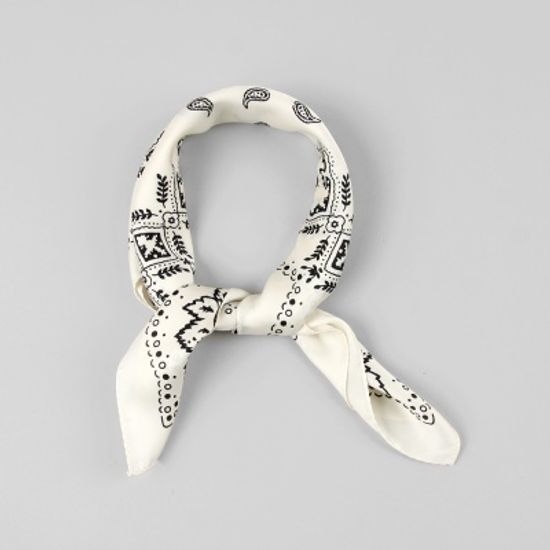 [베네]모던 페이즐리 쁘띠 스카프
