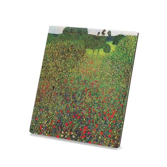 클림트 - 양귀비 들판 Poppy Field 20x20cm