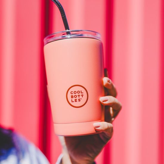 Cool Bottles 텀블러 파스텔코랄 (550ml)