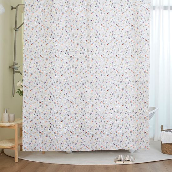 스위니 국내 제작 욕실 방수 패브릭 샤워 가림막 커튼