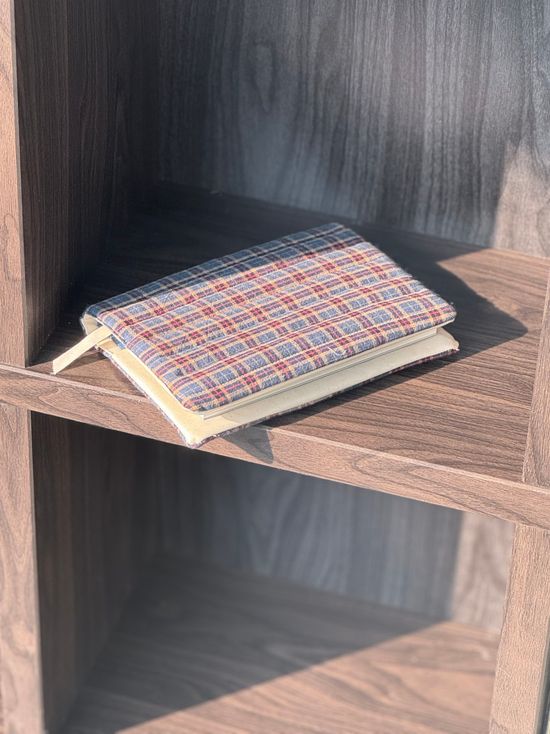 빈티지 체크 독서 다이어리커버 책커버 북커버