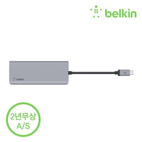 벨킨 7in1 USB-C타입 멀티 허브 AVC009bt