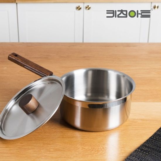 키친아트 멘토 인덕션냄비 18cm 편수