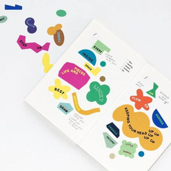 라이프앤피시스 스티커컬렉션 - 조각