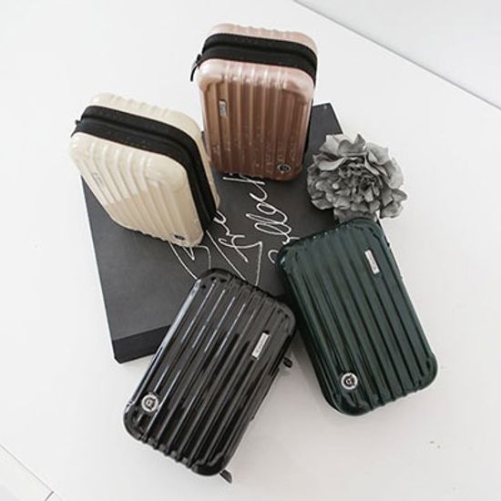 클렙튼 여행용 하드캐리어 미니파우치 4종