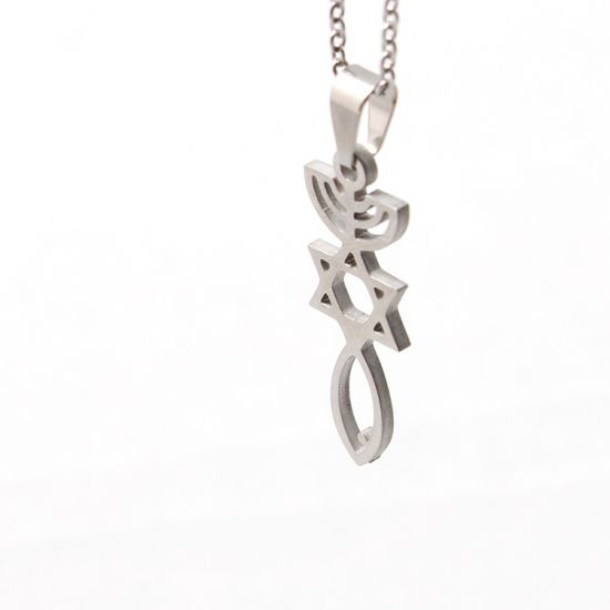 Jewelry 목걸이_Covenant(메노라,다윗별,익투스)