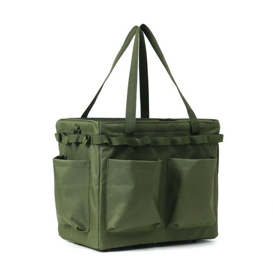 유틸리티 폴딩 캠핑가방 캠핑용품 수납 캐리백 카키