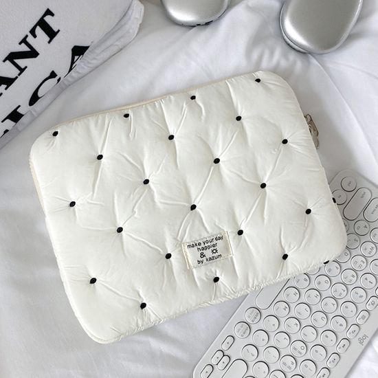 도트누빔 아이패드 노트북 파우치 맥북 태블릿 가방