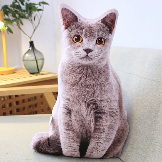 냥이필로우 고양이 쿠션 애착 인형 바디필로우 선물