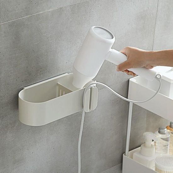 드라이기 고데기 거치대 수납 욕실 선반