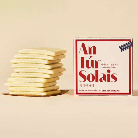 [앙투어솔레]아일랜드 구워먹는 치즈 1박스(100g*3)