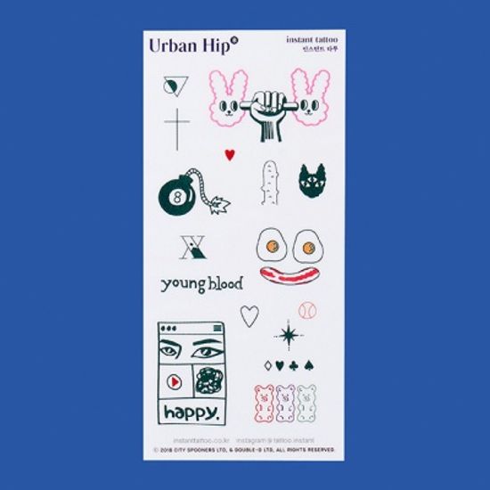 진짜같은 타투스티커 인스턴트타투 어반힙