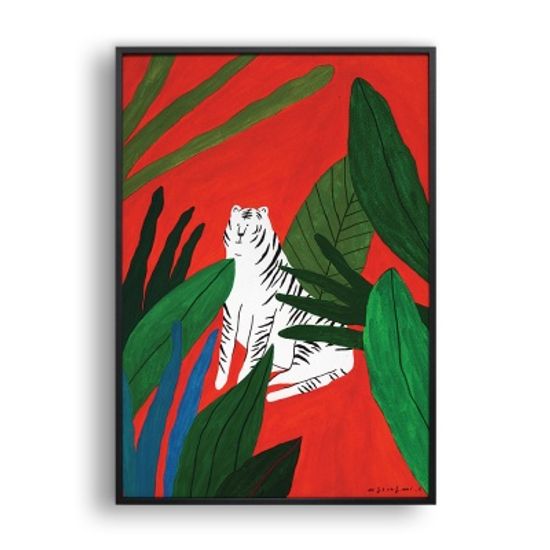 숲에 살아요 / 일러스트 액자