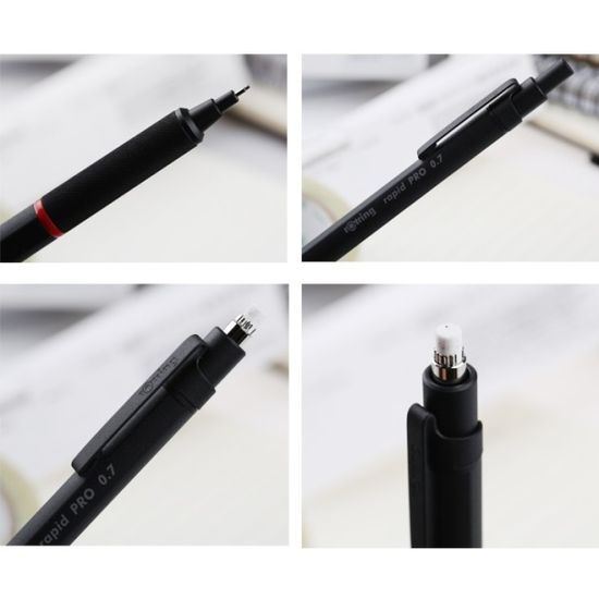 로트링 Rapid PRO 육각형 메탈바디 0.7mm 샤프펜슬