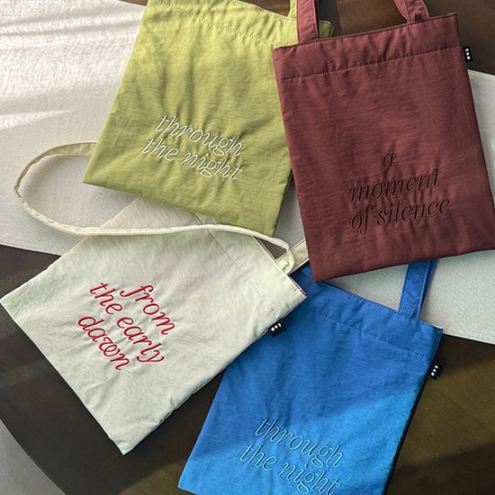 [프롬디얼리던] 코튼 숄더 북백