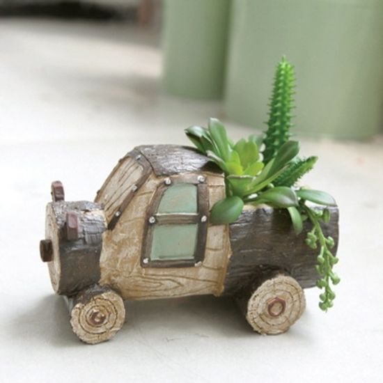 홈가든 미니 화분(자동차)
