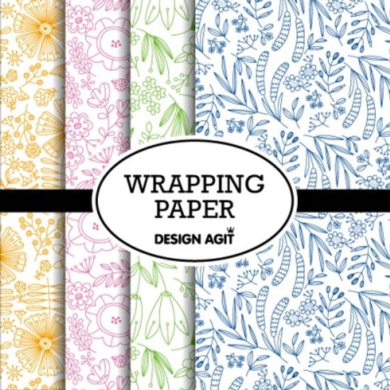 [기성]포장지라인일러스트