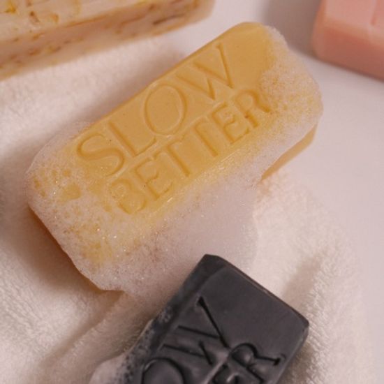 [슬로우베러] 100일숙성 수제비누 (단호박 비누)
