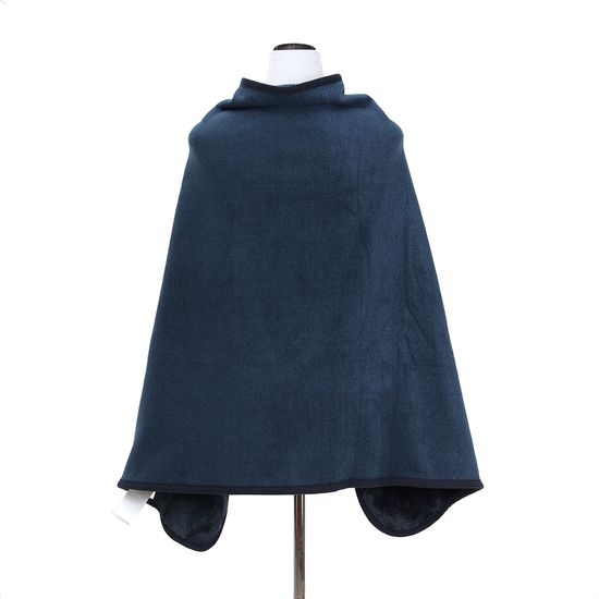 포근라인 똑딱이 극세사 망토 담요 기모블랭킷