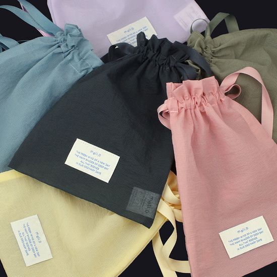 멜로 스트링 파우치