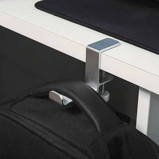 에이핀 무타공 접이식 책상가방걸이