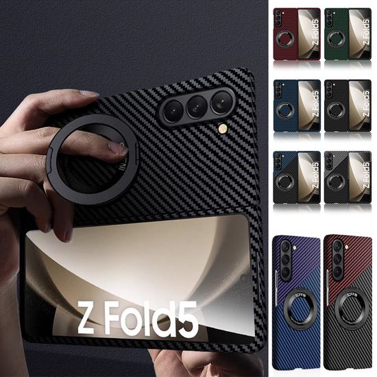 갤럭시Z폴드7 마그네틱 링 맥세이프 호환 카본 케이스