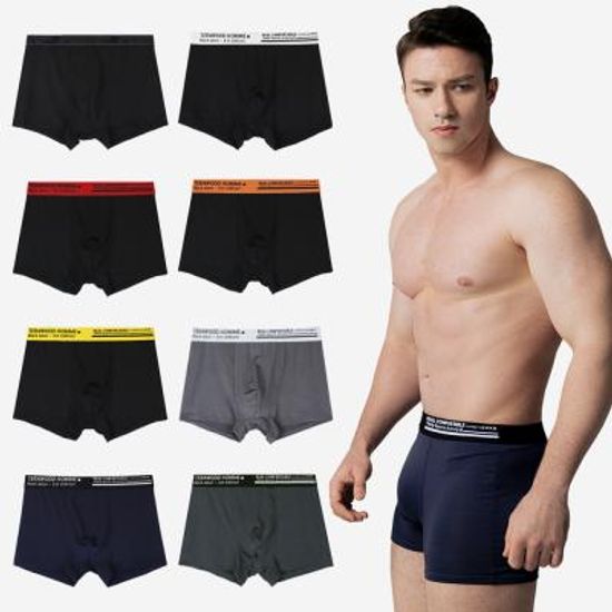 남자 퍼스트에디션 사각 모달 드로즈 팬티 8P 세트