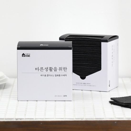 [바이홈] 바른생활 수세미120매+행주100매 set
