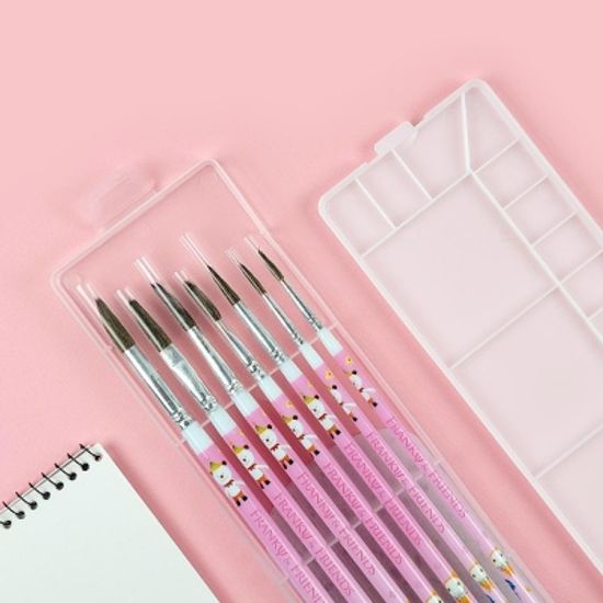 11784 붓+팔레트세트(FR)-핑크