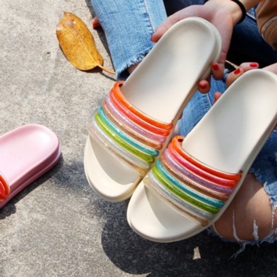 레인보우 슬리퍼 235mm 야외 실외슬리퍼