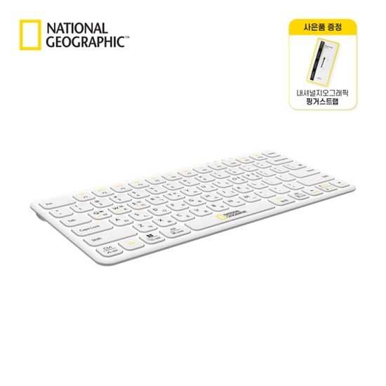내셔널지오그래픽 NGM-BWK 무선 배터리 충전식 키보드