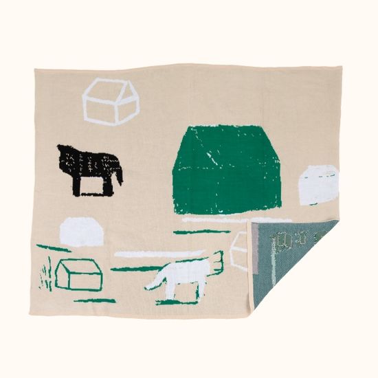 캄플로우 산책 니트블랭킷