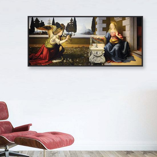 레오나르도 다 빈치 - 수태고지 (성모영보) 