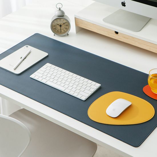 [무료각인]오브리즈 프리미엄 가죽 데스크매트