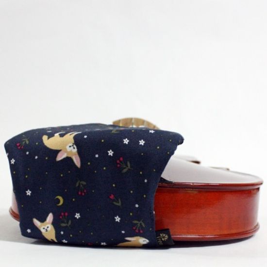 바이올린 센터형 턱받침 핸드메이드 커버 No18