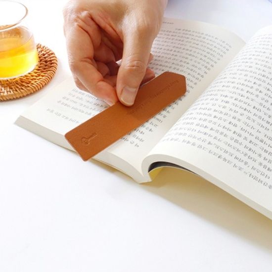 세계문학 업사이클링 레더 북마크