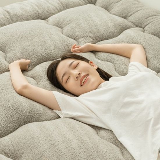 자가숙면 반반토퍼 10cm 두툼한 매트리스 토퍼 (SS/Q)