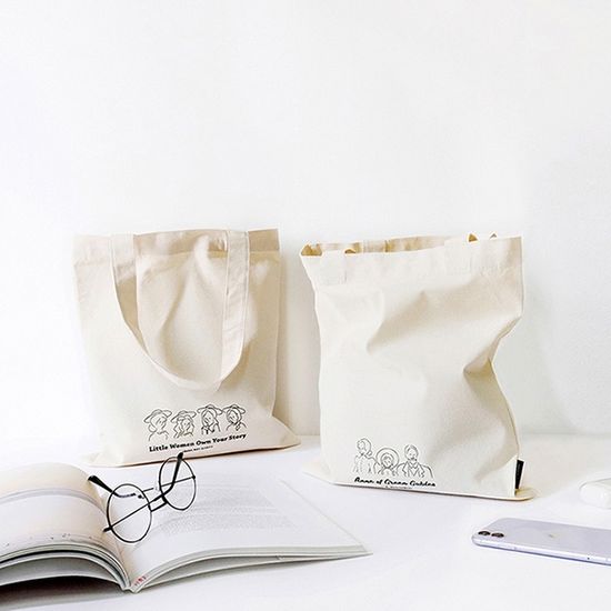 세계문학 드로잉 에코백