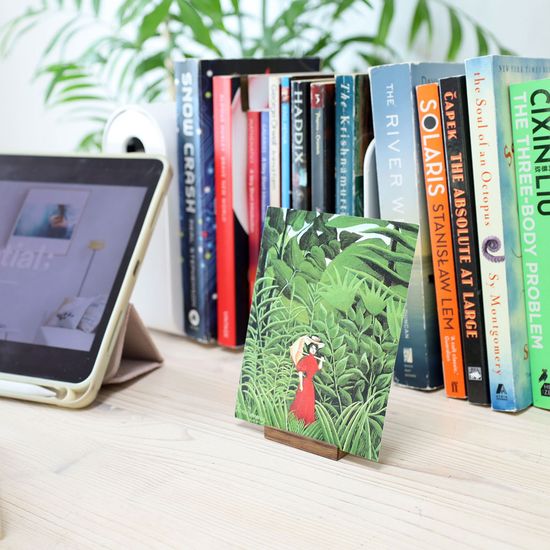 북키스 명화카드 앙리 루소 그림 감성 엽서