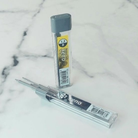 제노 XENO R&D JAPAN 1.3mm HB,B 샤프심 1다스(12통)