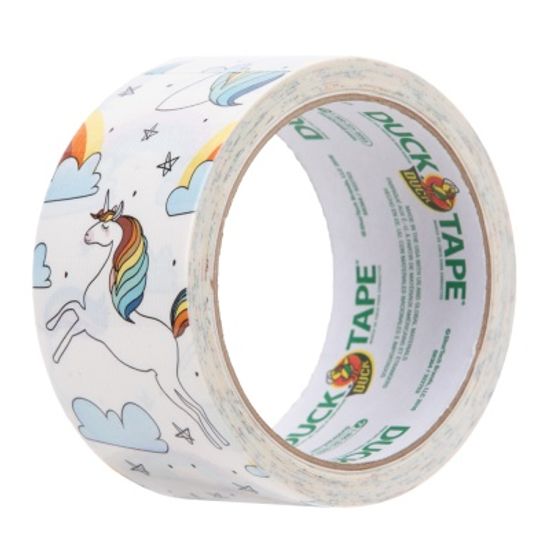 덕테이프 디자인 박스 테이프 유니콘 무늬 9m