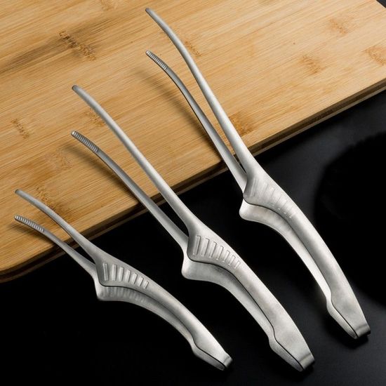 스텐 요리 핀셋 캠핑 음식 주방 고기 집게(WB61112)