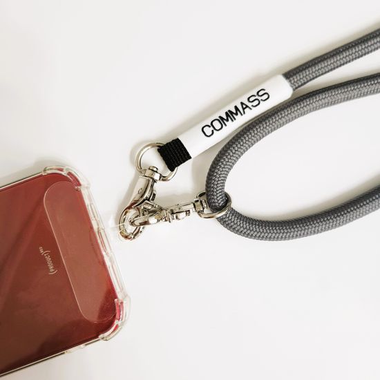 [10%할인] 콤마스 롱 로프 다용도 스트랩 /그레이