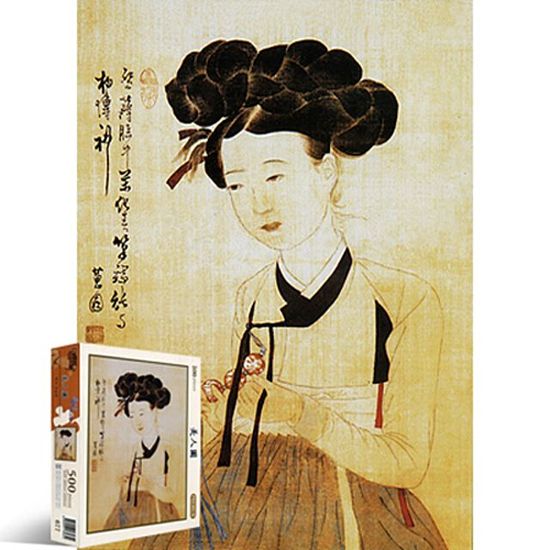 직소퍼즐 500피스 신윤복의 미인도 (PL677)(W359588)