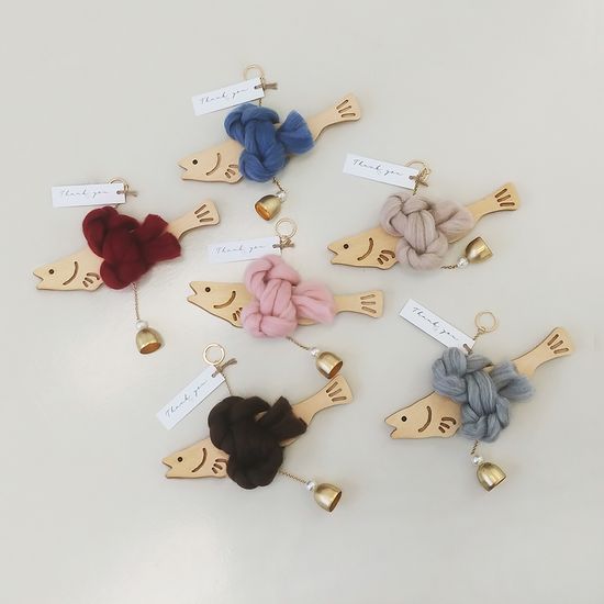 액막이 명태 대형 도어벨 