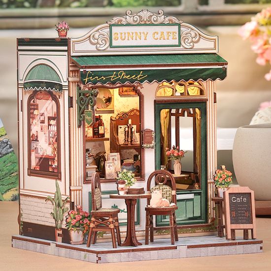 핸즈크라프트 DIY미니어처 북눅 선샤인 카페